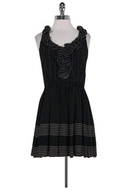 Current Boutique-Kate Spade - Black w/ White Stitching Dress Sz 4