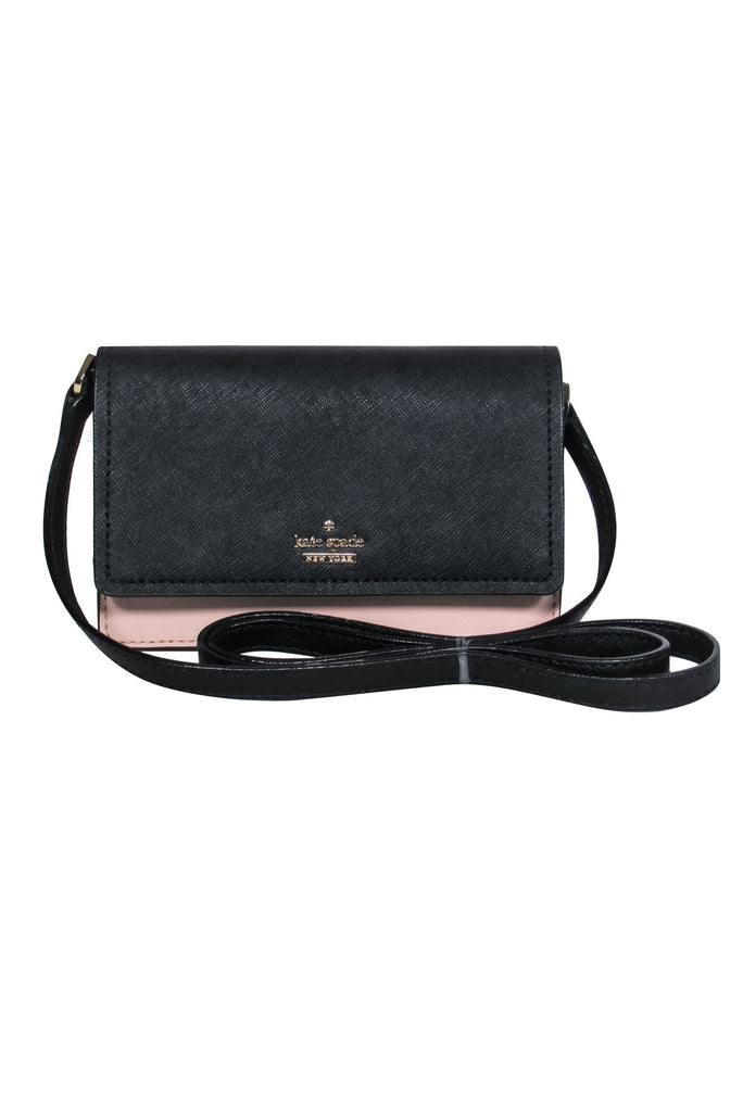 Kate Spade New York Warm Beige & Black Small Flap Cameron Crossbody Bag, Best Price and Reviews