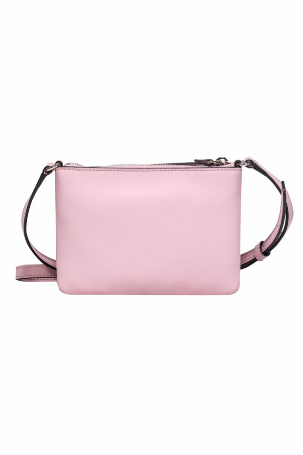 Fold over discount zipper crossbody bag