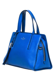 Current Boutique-Kate Spade - Bright Blue Leather Satchel Handbag