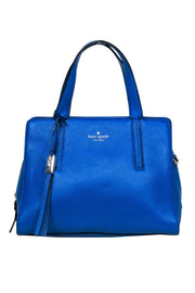 Current Boutique-Kate Spade - Bright Blue Leather Satchel Handbag