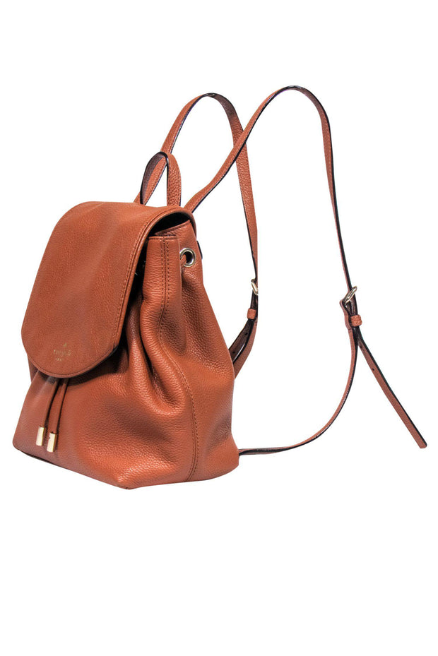 Current Boutique-Kate Spade - Brown Pebbled Leather Backpack