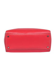 Current Boutique-Kate Spade - Coral Textured Leather Structured Convertible Crossbody