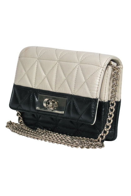 Chanel Beige Mademoiselle Lock East West Flap Bag