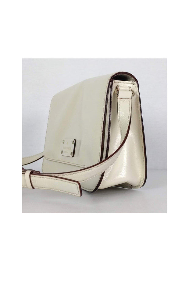 Current Boutique-Kate Spade - Cream Leather Crossbody