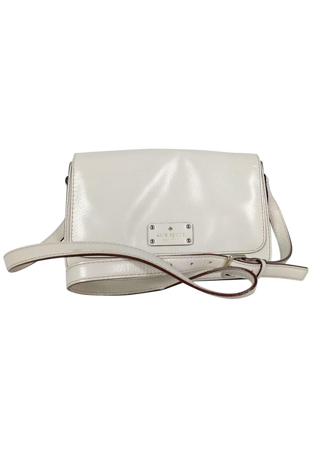 Current Boutique-Kate Spade - Cream Leather Crossbody
