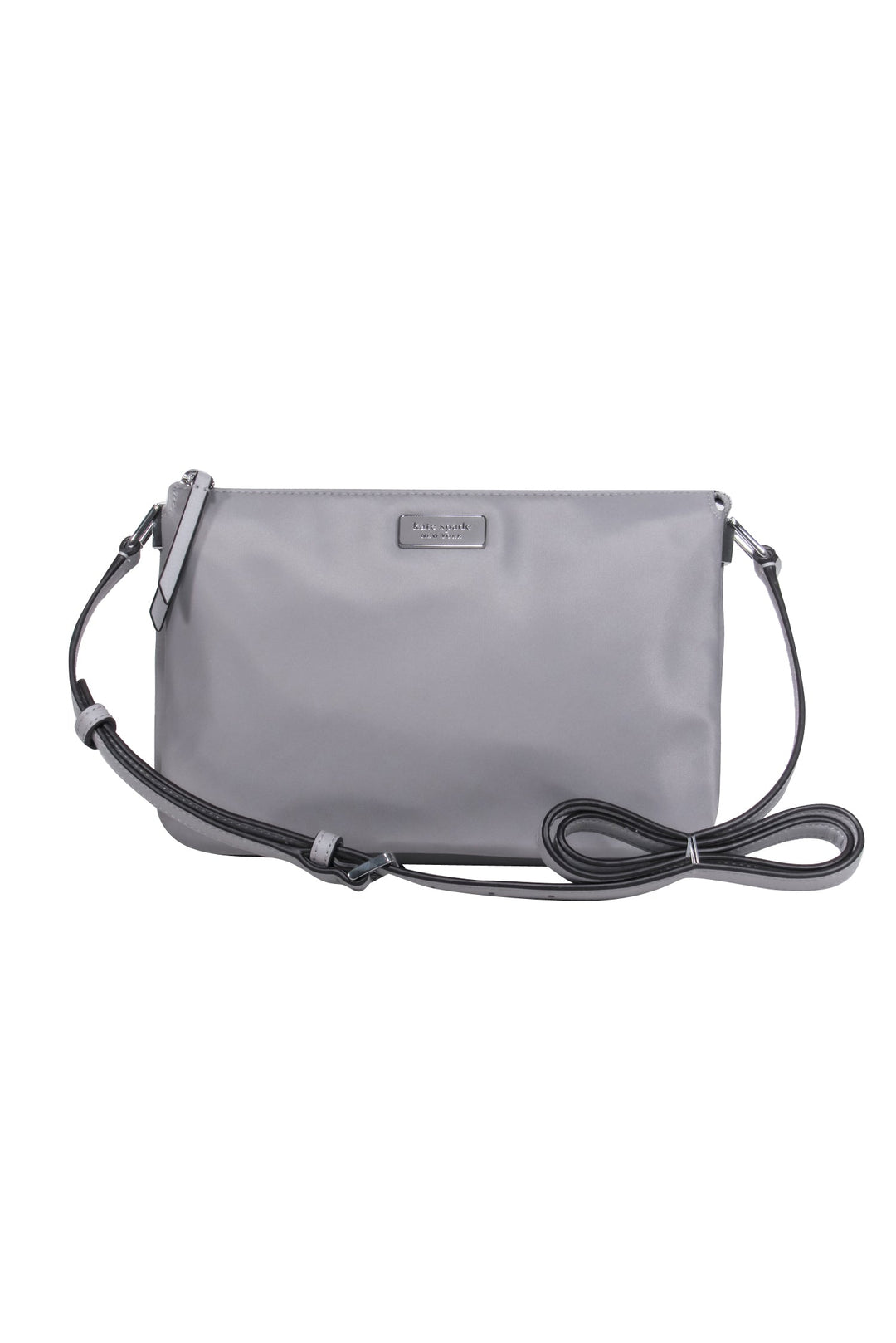 Kate shops Spade Dawn Triple Gusset Crossbody Nimbus Grey