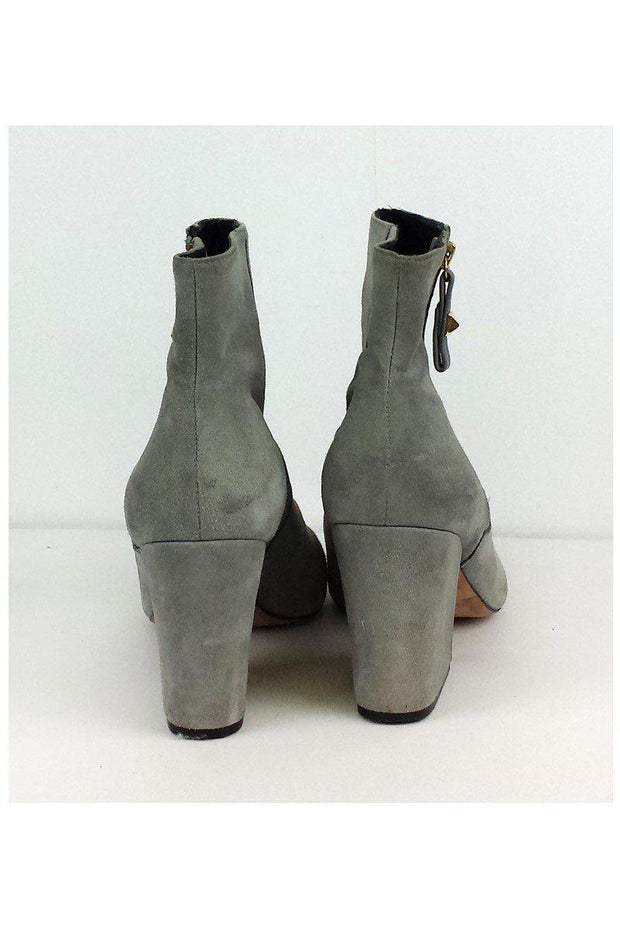 Current Boutique-Kate Spade - Grey Suede Booties Sz 10