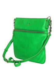 Current Boutique-Kate Spade - Kelly Green Pebbled Leather Crossbody
