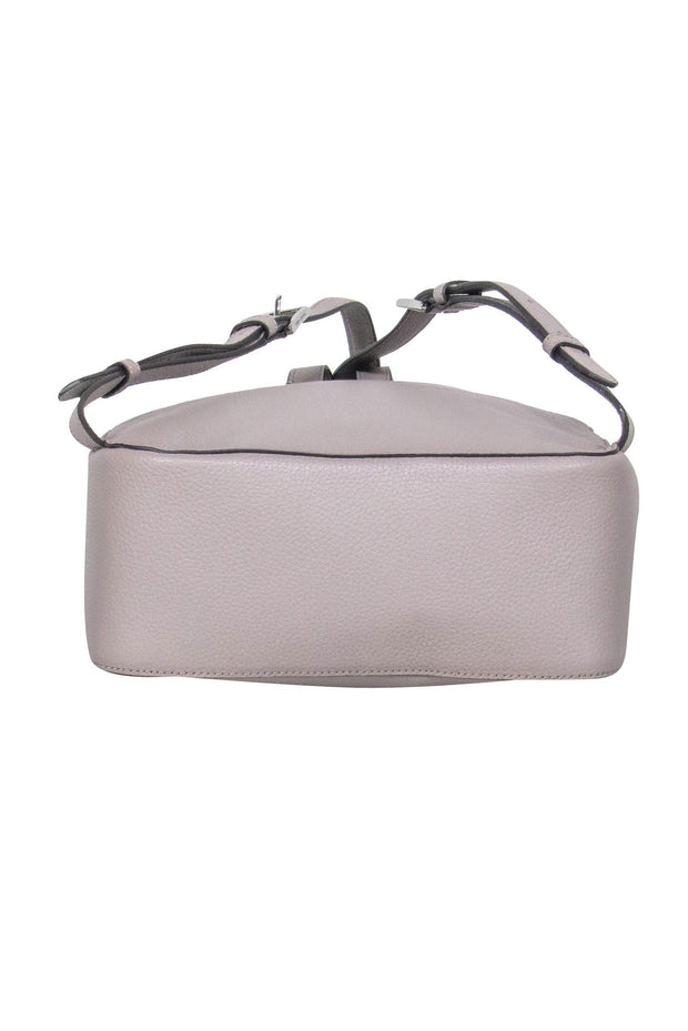 Current Boutique-Kate Spade - Light Grey Pebbled Leather Backpack