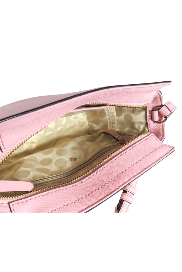 Current Boutique-Kate Spade - Light Pink Leather Structured Crossbody