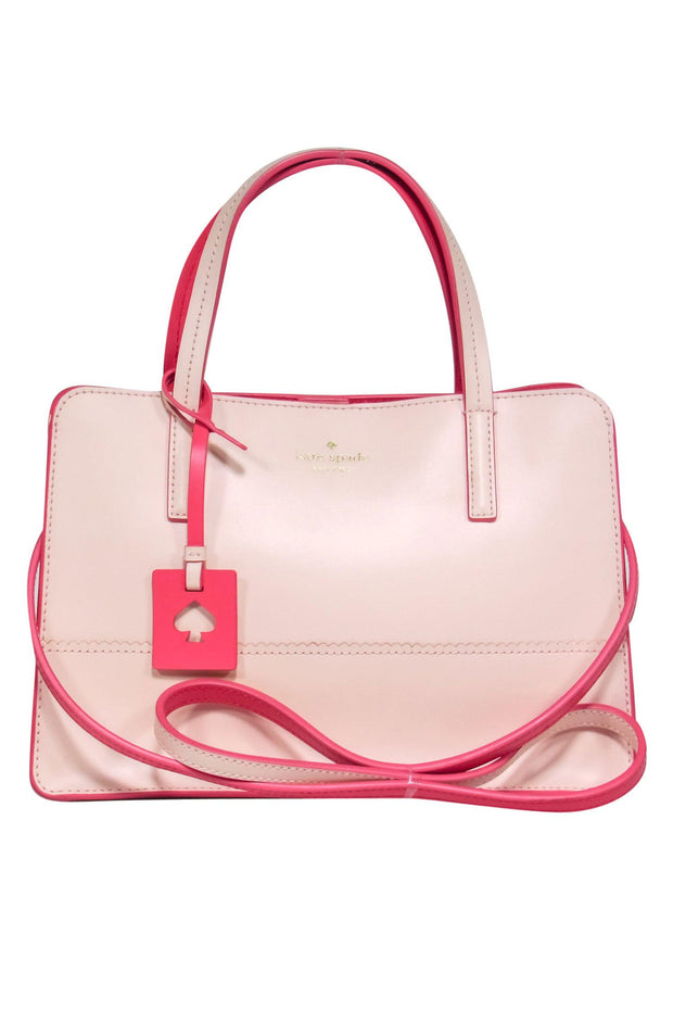Michael Kors - Light Pink Pebbled Leather Crossbody – Current Boutique