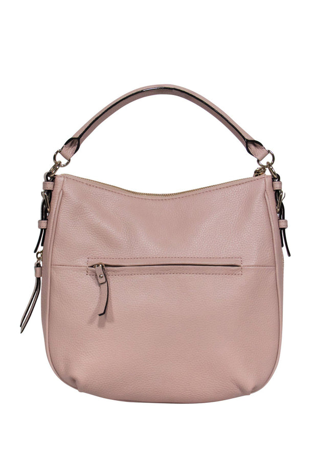 Current Boutique-Kate Spade - Light Pink Pebbled Leather Expandable Shoulder Bag