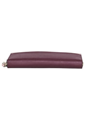 Current Boutique-Kate Spade - Maroon & Pink Large Continental Wallet