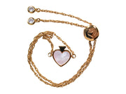 Current Boutique-Kate Spade - Mother of Pearl Gold Plated Mini Charm Bracelet