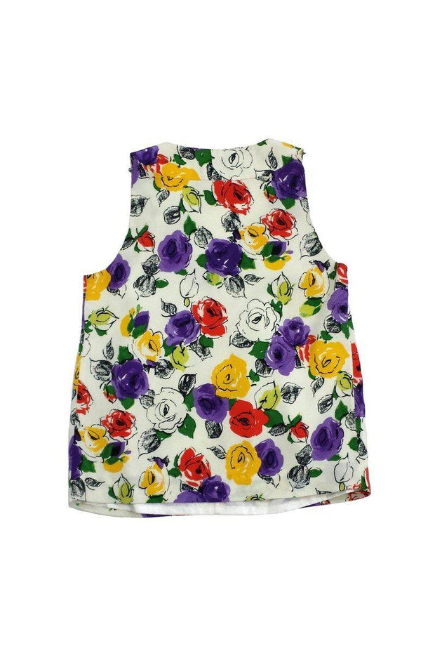 Current Boutique-Kate Spade - Multicolor Floral Print Top Sz S