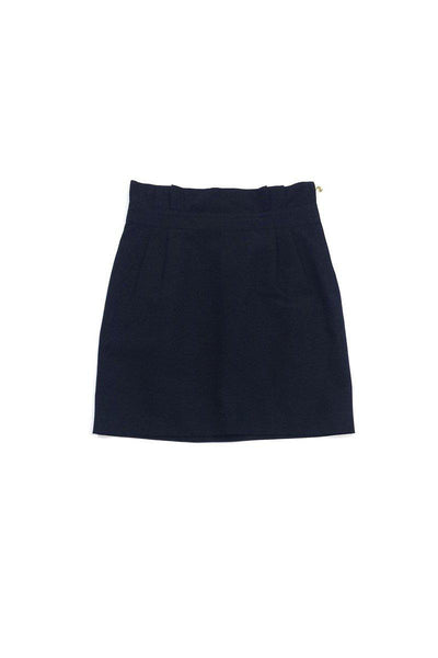 Current Boutique-Kate Spade - Navy Pleated Waist Skirt Sz 6