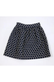 Current Boutique-Kate Spade - Navy Polka Dot Skirt Sz 2