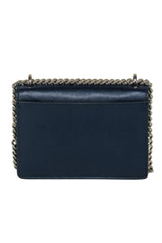 Current Boutique-Kate Spade - Navy Textured Leather Adjustable Chain Strap Mini Bag