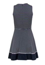 Current Boutique-Kate Spade - Navy & White Striped Fit & Flare Dress Sz 00