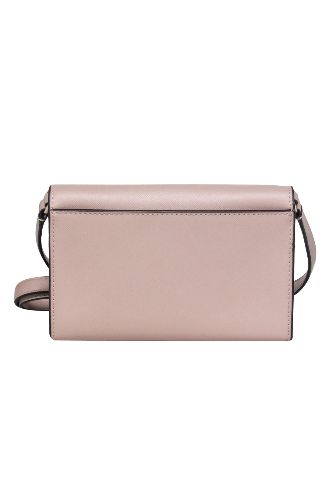 Kate Spade - Nude Fold-Over Mini Crossbody Purse – Current Boutique