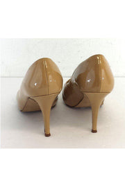 Current Boutique-Kate Spade - Nude Patent Leather Peep Toe Pumps Sz 10
