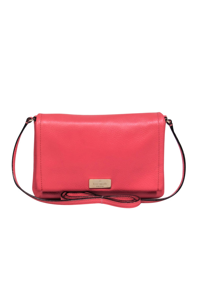 Leather handbag Kate Spade Red in Leather - 13817702