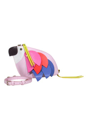 Current Boutique-Kate Spade - Pink Parrot Crossbody w/ Multicolor Feathers