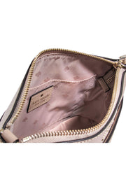 Current Boutique-Kate Spade - Pinkish Beige Smooth Leather Crossbody