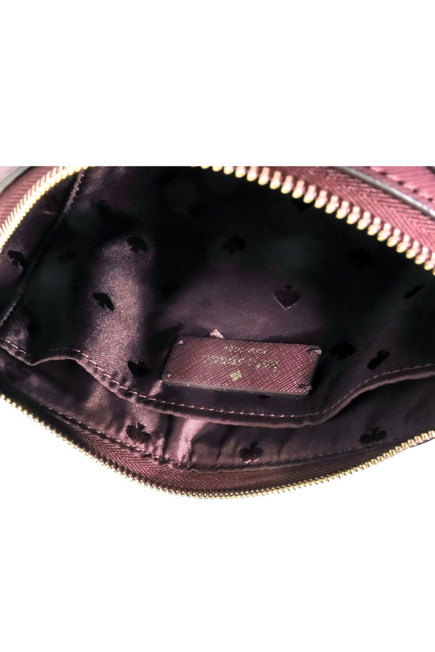 Current Boutique-Kate Spade - Plum Sparkle Crossbody Bag