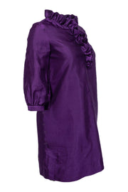 Current Boutique-Kate Spade - Purple Silk & Cotton Shift Dress Sz XS