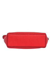Current Boutique-Kate Spade - Red Pebbled Leather Structured Crossbody
