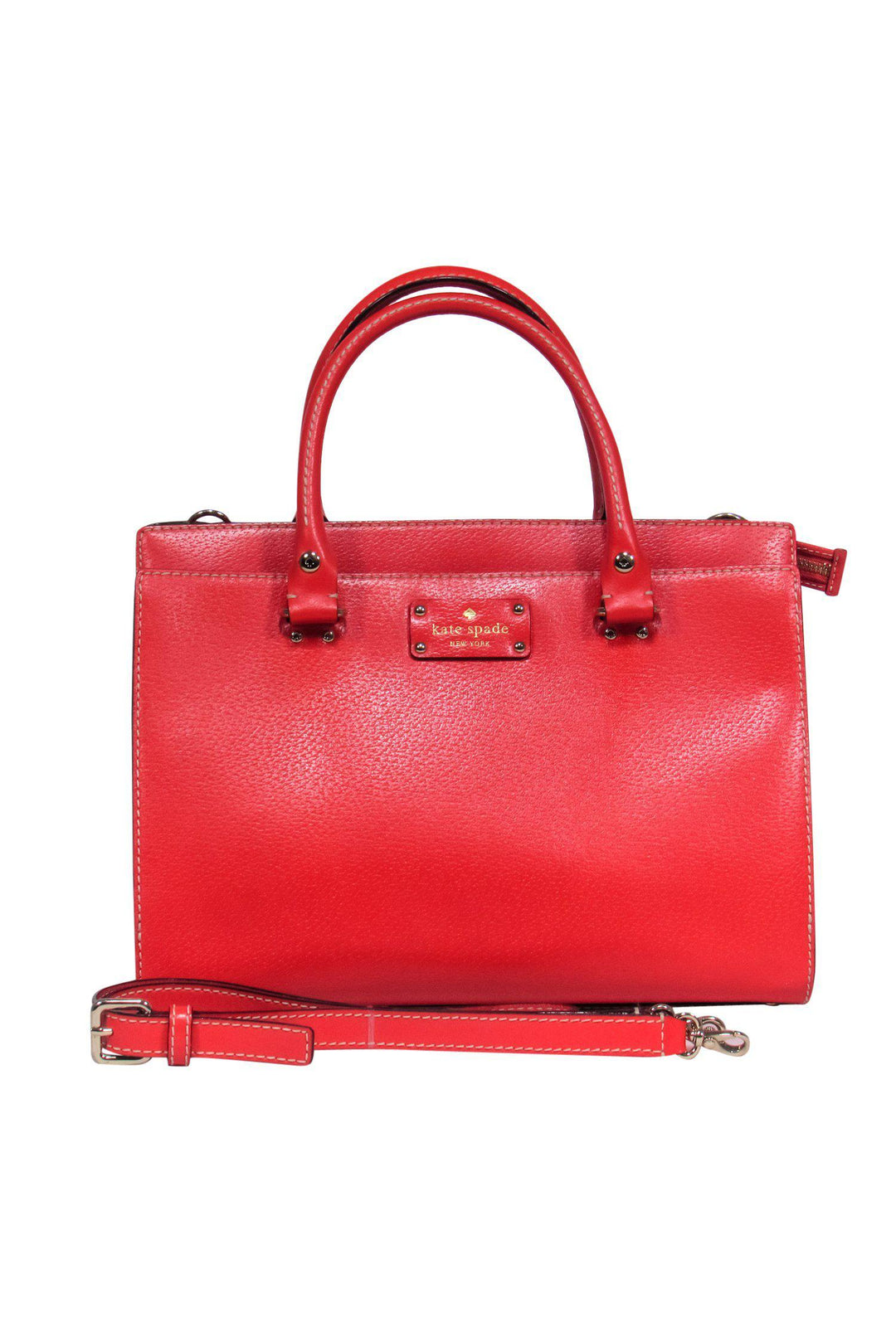 Kate spade structured satchel sale