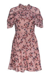 Current Boutique-Kate Spade - Rose Pink Floral Ruffle Dress Sz 6