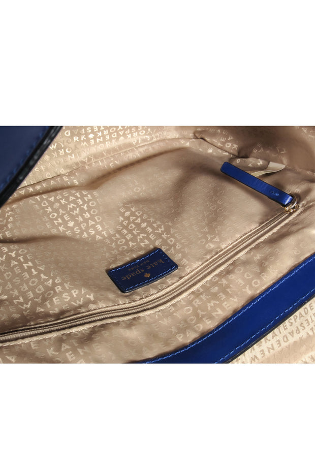 Kate Spade Royal Blue Shoulder Bag | Blue shoulder bags, Shoulder bag, Kate  spade