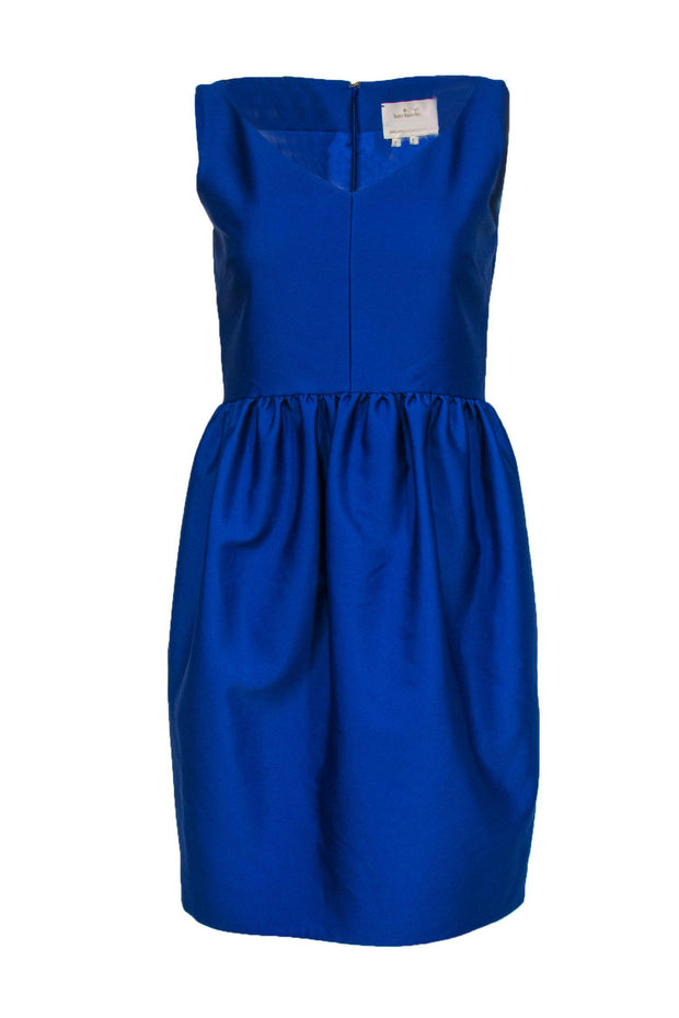 Current Boutique-Kate Spade - Royal Blue Sleeveless A-Line Dress Sz 6