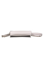 Current Boutique-Kate Spade - Slate Gray Textured Convertible Clutch