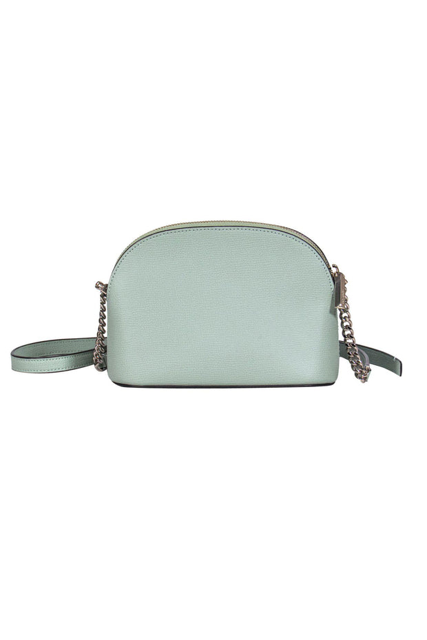 Current Boutique-Kate Spade - Small Pebbled Leather Mint Green Crossbody