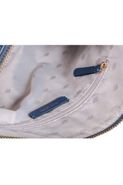 Current Boutique-Kate Spade - Smokey Blue Pebbled Leather Crossbody