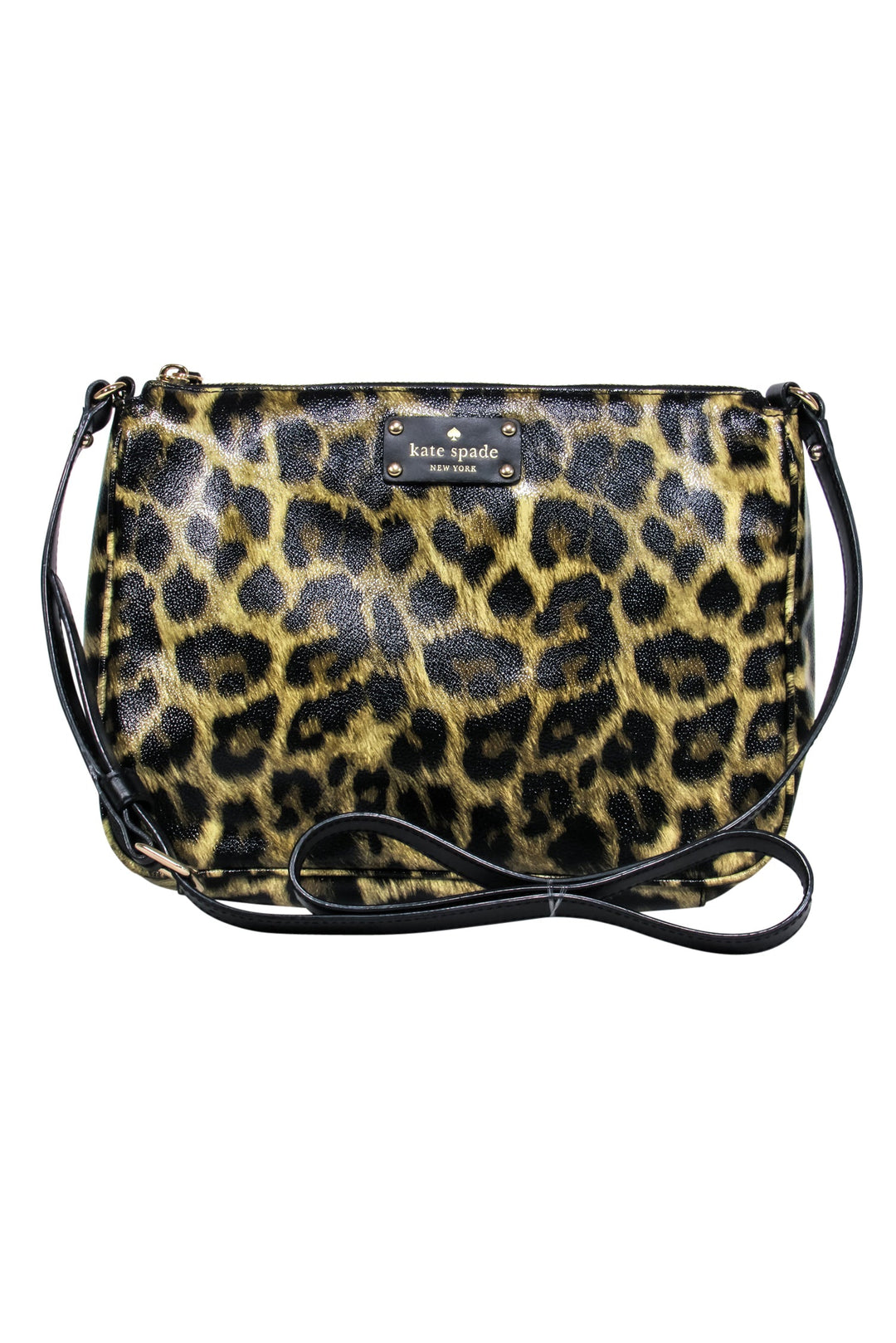 Sale New Kate Spade Leopard Satchel w tags Pop Art