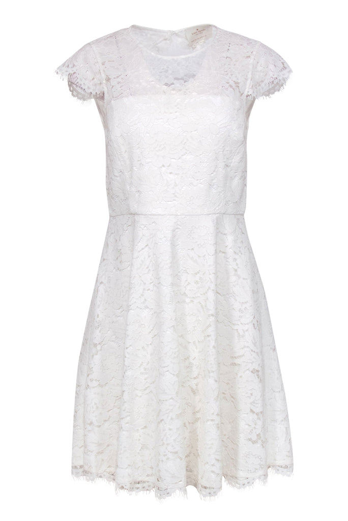 Kate spade 2025 white lace dress