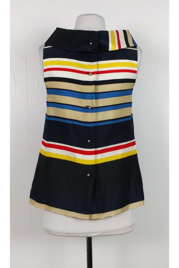 Current Boutique-Kate Spade - Wide Collar Striped Top Sz 0