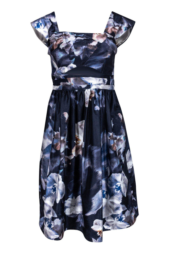 Keepsake navy 2025 floral dress