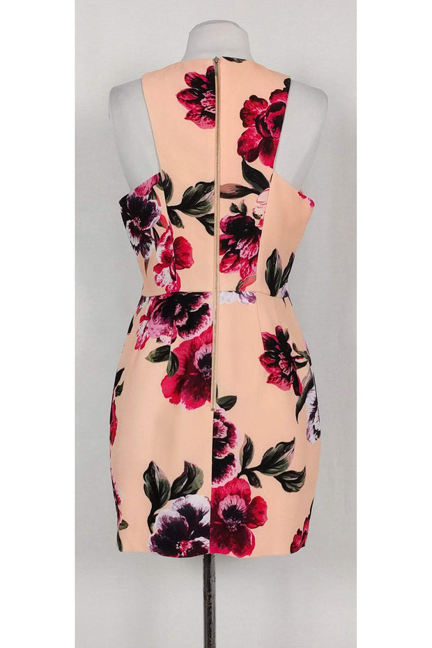 Current Boutique-Keepsake - Peach Floral Dress Sz M