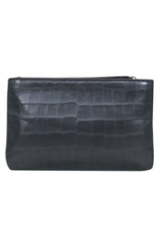 Current Boutique-Kelly Wynne - Grey Reptile Convertible Crossbody