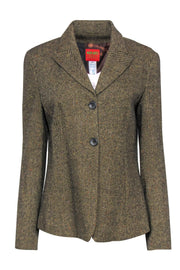 Current Boutique-Kenzo Jungle - Vintage Brown Wool Blazer Sz 10