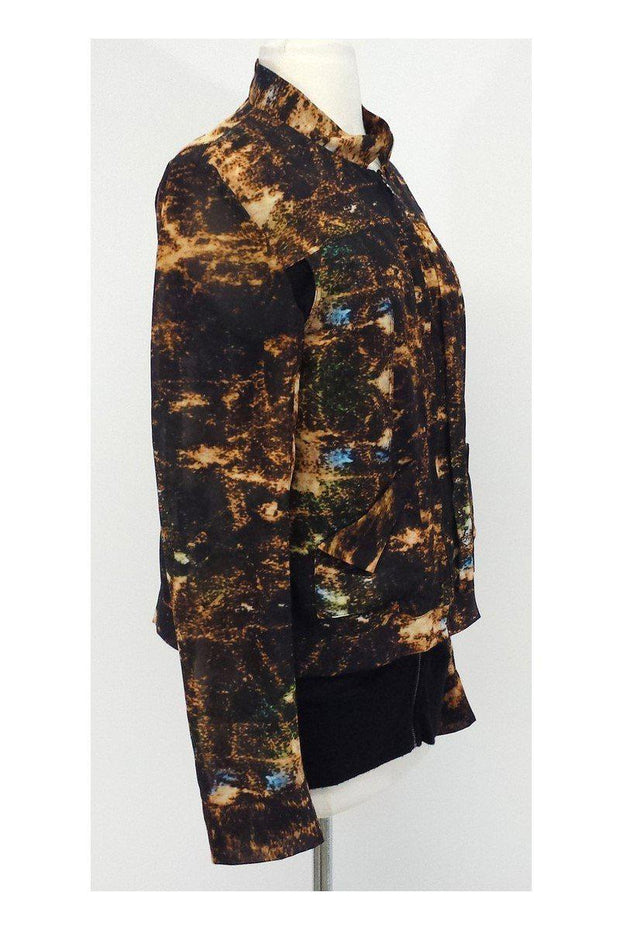 Current Boutique-Kimberly Ovitz - Kura Abstract Print Jacket Sz S