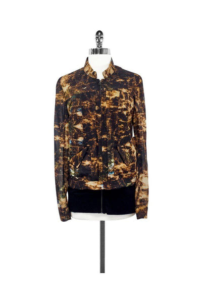 Current Boutique-Kimberly Ovitz - Kura Abstract Print Jacket Sz S