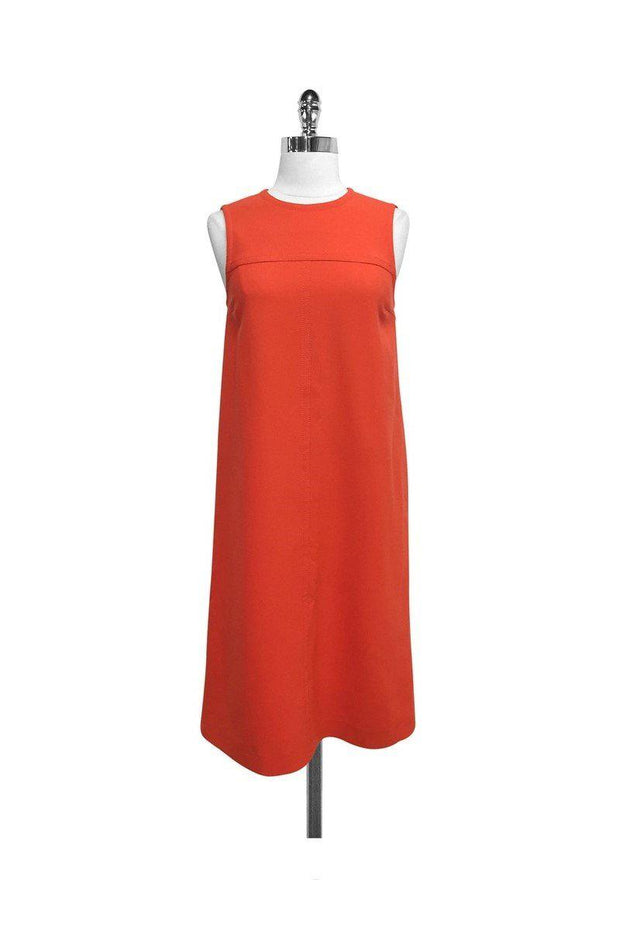 Current Boutique-Kors by Michael Kors - Red Wool Sleeveless Shift Dress Sz 6