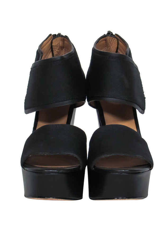 Bucco Capensis Parisa Cutout Wedge Shoes High Heels (Cognac) Size 8 | eBay